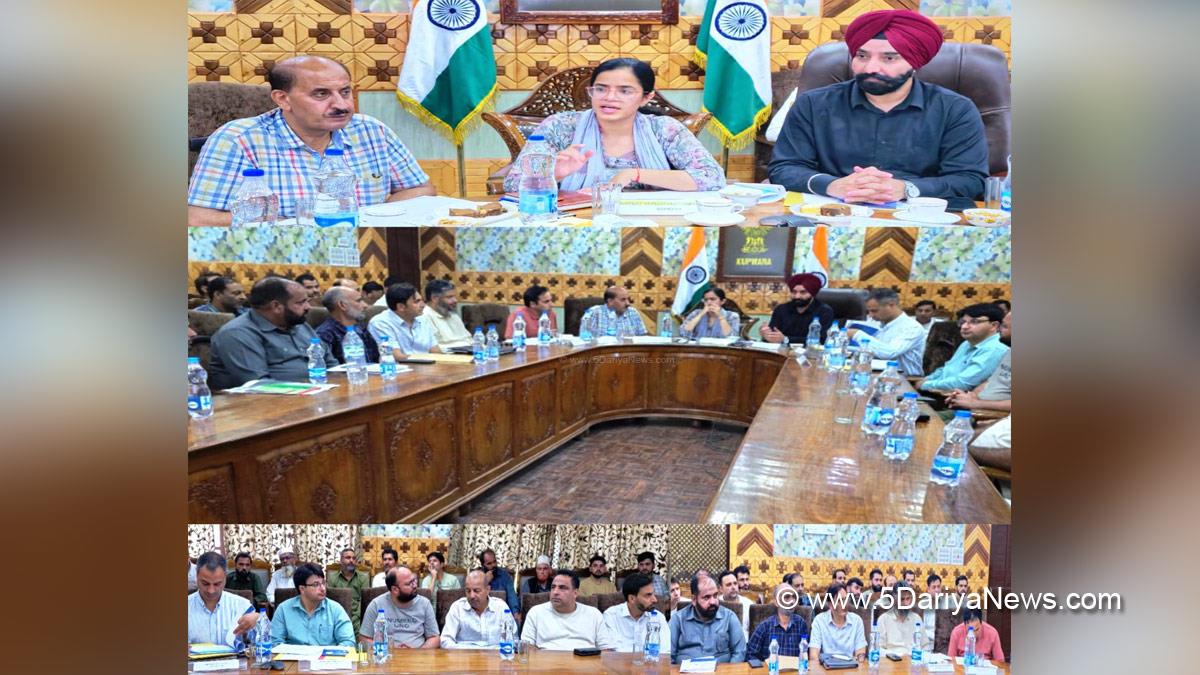 Ayushi Sudan, Kupwara, Deputy Commissioner Kupwara, Kashmir, Jammu And Kashmir, Jammu & Kashmir, District Administration Kupwara, Charandeep Singh