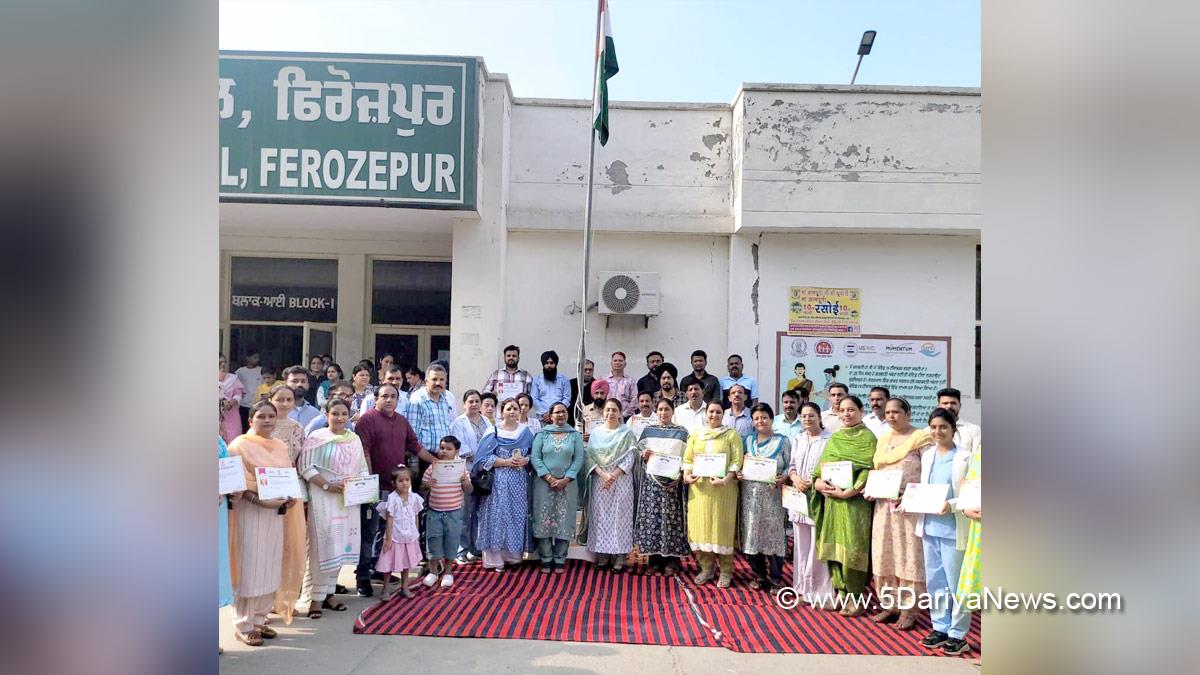 Independence Day, 15 August, 78th Independence Day, Independence Day of India, Tringa, Har Ghar Tringa, Dr. Rajwinder Kaur, Civil Surgeon Ferozepur, Ferozepur