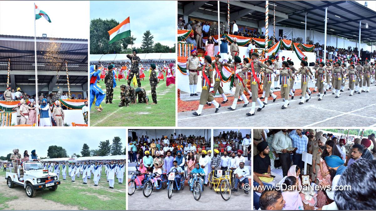 Jai Krishan Rouri, Jai Krishan, Jai Krishan Singh Rouri, AAP, Aam Aadmi Party, Aam Aadmi Party Punjab, AAP Punjab, Government of Punjab, Punjab Government, Dinesh Chadha,Preeti Yadav, DC Ropar, Dr. Preeti Yadav, Deputy Commissioner Ropar, Rupnagar, Ropar, Independence Day, 15 August, 78th Independence Day, Independence Day of India, Tringa, Har Ghar Tringa
