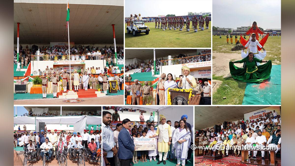 Aman Arora, AAP, Aam Aadmi Party, AAP Punjab, Aam Aadmi Party Punjab,Government of Punjab, Punjab Government, Senu Duggal, DC Fazilka, Fazilka, Deputy Commissioner Fazilka, Independence Day, 15 August, 78th Independence Day, Independence Day of India, Tringa, Har Ghar Tringa