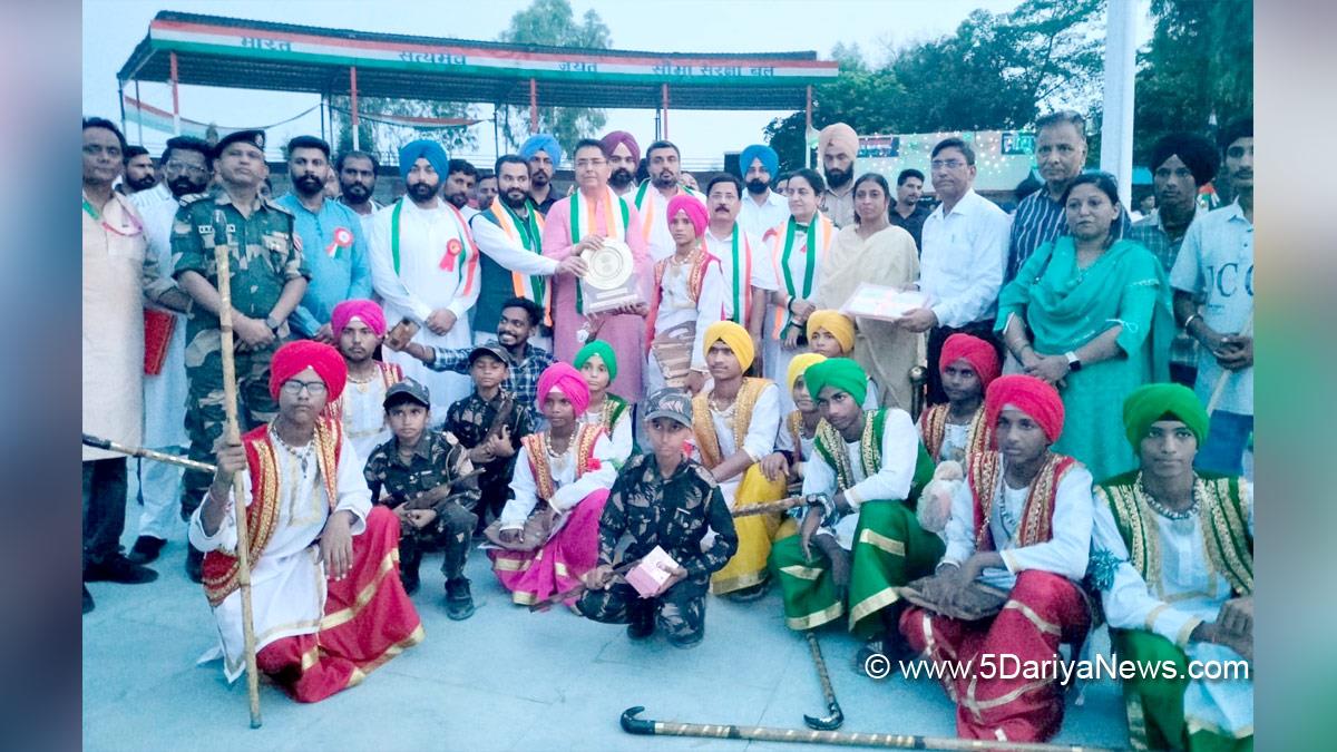 Aman Arora, AAP, Aam Aadmi Party, AAP Punjab, Aam Aadmi Party Punjab,Government of Punjab, Punjab Government, Narinder Pal Singh Sawna, Independence Day, 15 August, 78th Independence Day, Independence Day of India, Tringa, Har Ghar Tringa