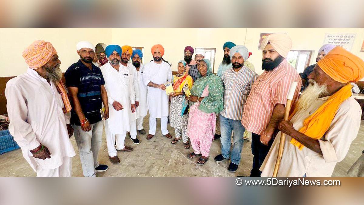 Devinder Singh Laddi Dhos, Dharamkot, AAP, Aam Aadmi Party, Aam Aadmi Party Punjab, AAP Punjab, Bhagwant Mann Sarkar Tuhade Dwar