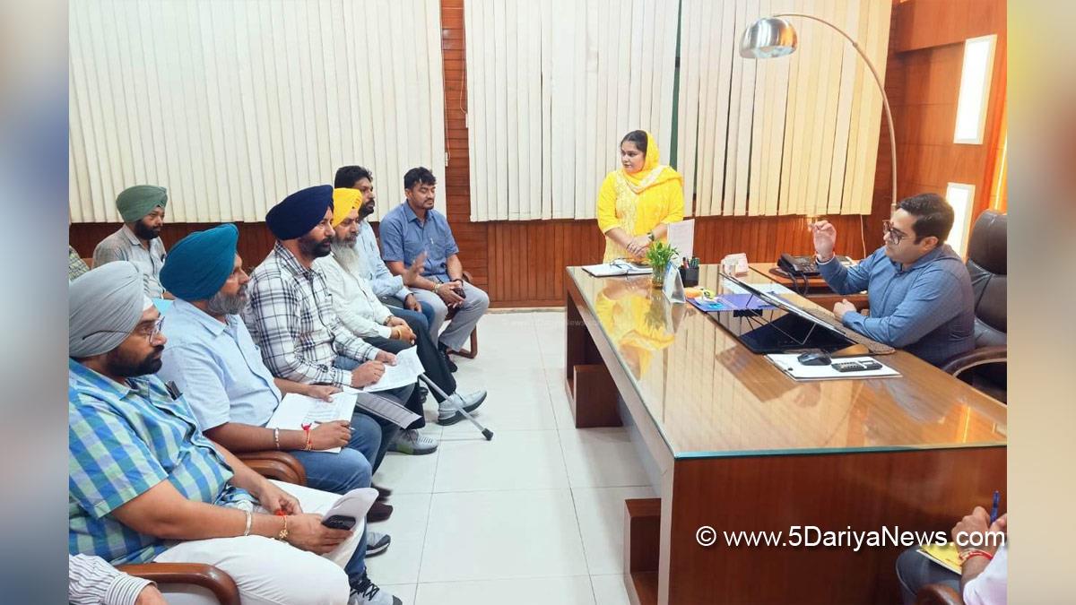 Vishesh Sarangal, DC Moga, Deputy Commissioner Moga, Moga