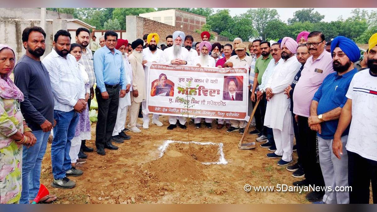  Kultar Singh Sandhwan, AAP, Aam Aadmi Party, AAP Punjab, Aam Aadmi Party Punjab, Government of Punjab, Punjab Government, Tree Plantation, Forest Plantation, Plantation forestry, Tree Planting, Tree Plantation Drive, Plants Sapling, Tree Plantation Drive 2024