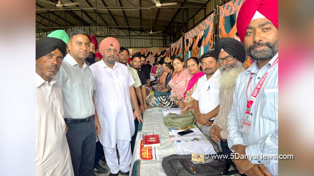 Kuljit Singh Randhawa, Dera Bassi, AAP, Aam Aadmi Party, Aam Aadmi Party Punjab, AAP Punjab, Bhagwant Mann Sarkar Tuhade Dwar