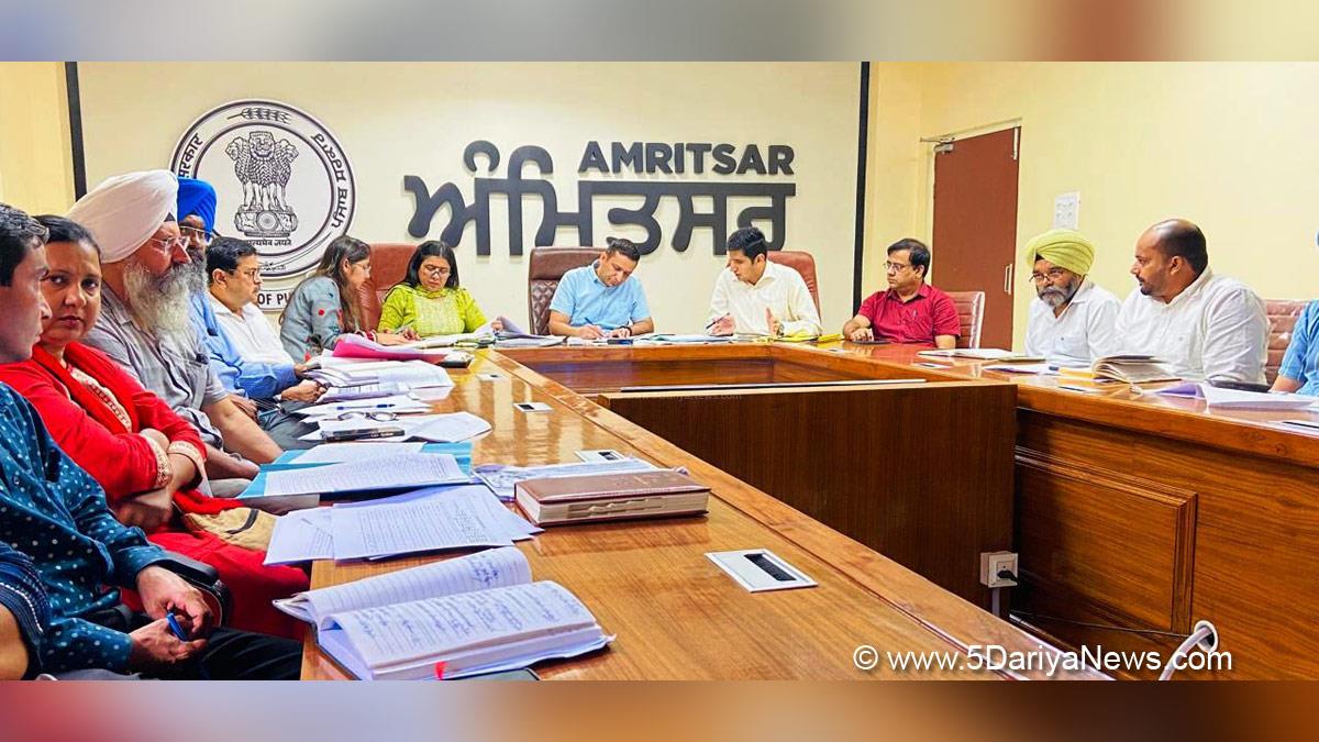 Ghanshyam Thori, DC Amritsar, Amritsar, Deputy Commissioner Amritsar