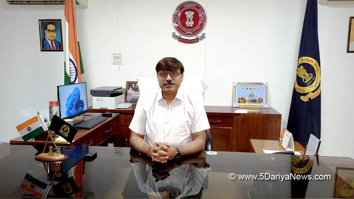 Rajesh Tripathi, DC Sri Mukatsar Sahib, Sri Mukatsar Sahib, Deputy Commissioner Sri Mukatsar Sahib