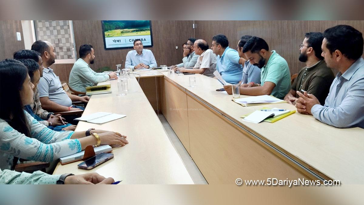 Mukesh Repswal, Deputy Commissioner Chamba, Chamba, Himachal Pradesh