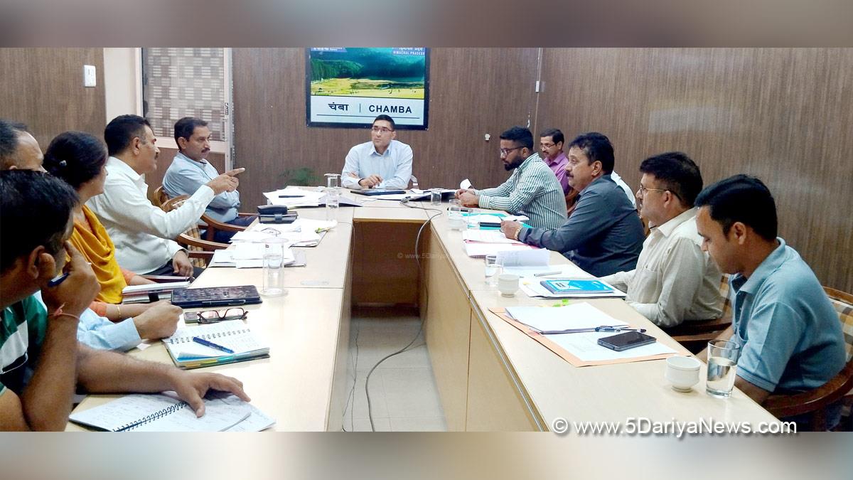 Mukesh Repswal, Deputy Commissioner Chamba, Chamba, Himachal Pradesh