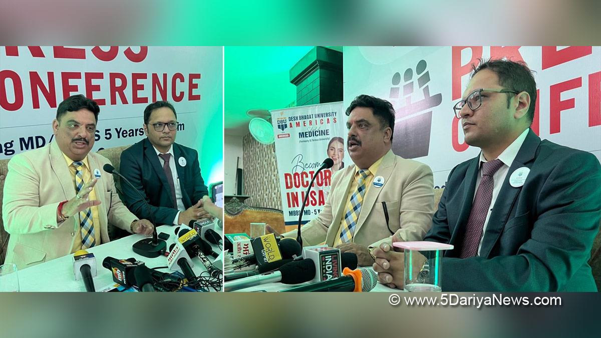 Desh Bhagat University, Dr. Zora Singh,Dr. Harsh Sadawarti,Ropar