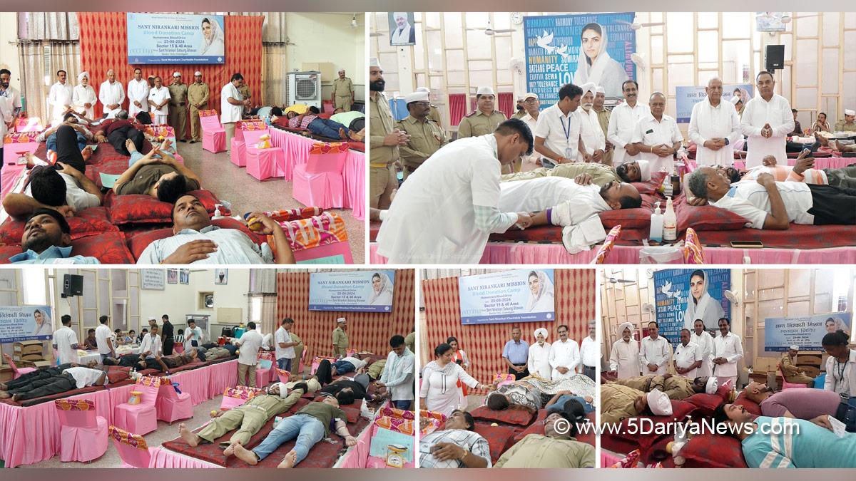 Nirankari, Satguru Mata Sudiksha ji Maharaj, Sant Nirankari charitable Foundation, Sant Nirankari Mission, Blood Camp, Blood Donation Camp