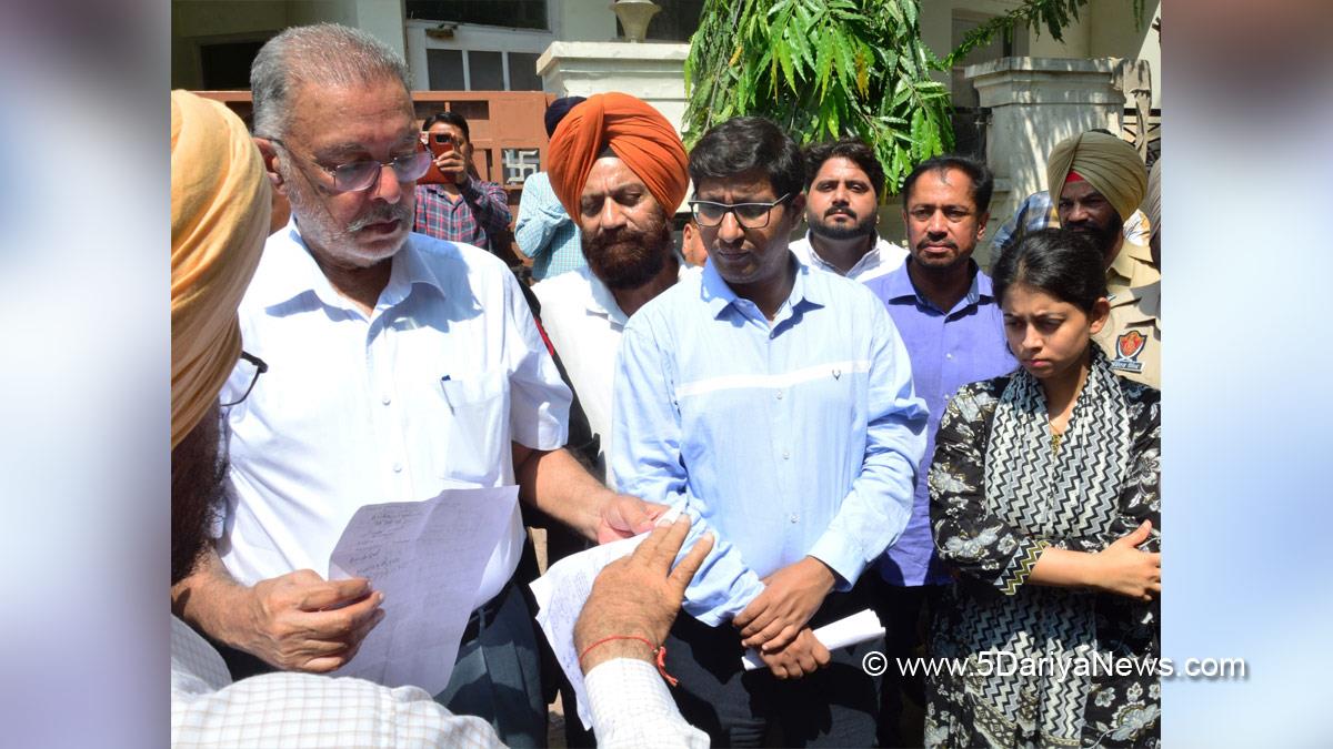 Dr. Balbir Singh, AAP, Aam Aadmi Party, Aam Aadmi Party Punjab, AAP Punjab, Government of Punjab, Punjab Government, Showkat Ahmad Parray, DC Patiala, Deputy Commissioner Patiala, Patiala