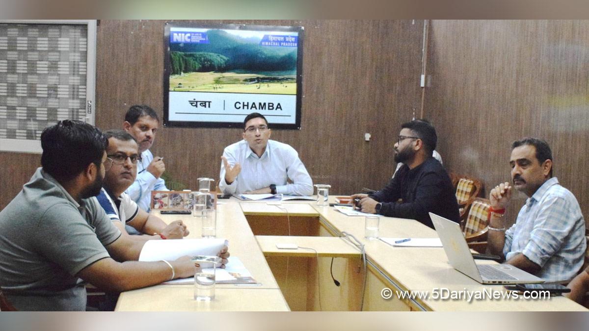 Mukesh Repswal, Deputy Commissioner Chamba, Chamba, Himachal Pradesh