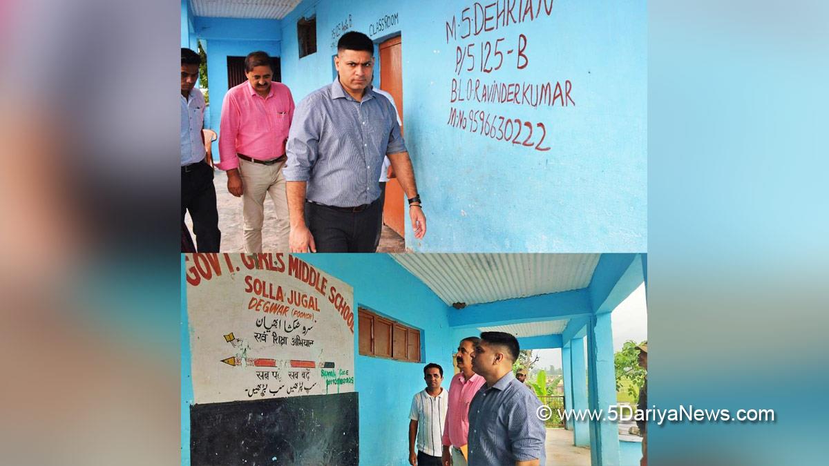 Vikas Kundal,District Election Officer Poonch, Poonch, Kashmir, Jammu And Kashmir, Jammu & Kashmir, District Administration Poonch 