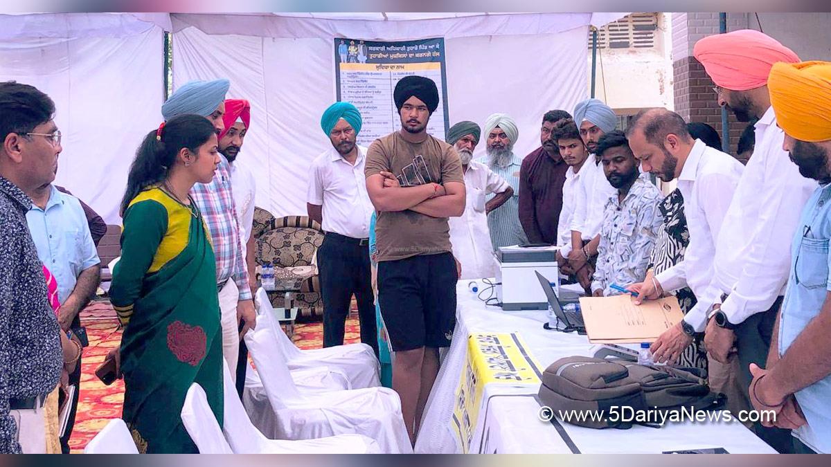 Aashika Jain, DC Mohali, Deputy Commissioner Mohali, S.A.S. Nagar, S.A.S. Nagar Mohali, Mohali, Sahibzada Ajit Singh Nagar, Bhagwant Mann Sarkar Tuhade Dwar