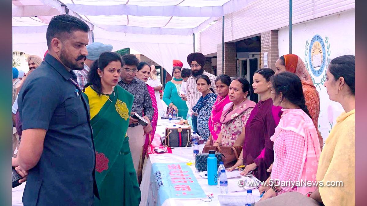 Aashika Jain, DC Mohali, Deputy Commissioner Mohali, S.A.S. Nagar, S.A.S. Nagar Mohali, Mohali, Sahibzada Ajit Singh Nagar, Bhagwant Mann Sarkar Tuhade Dwar