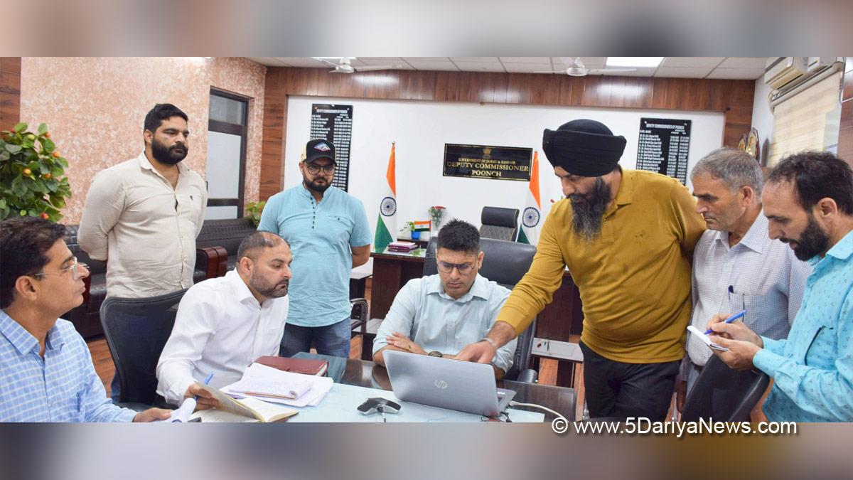 Vikas Kundal,District Election Officer Poonch, Poonch, Kashmir, Jammu And Kashmir, Jammu & Kashmir, District Administration Poonch 