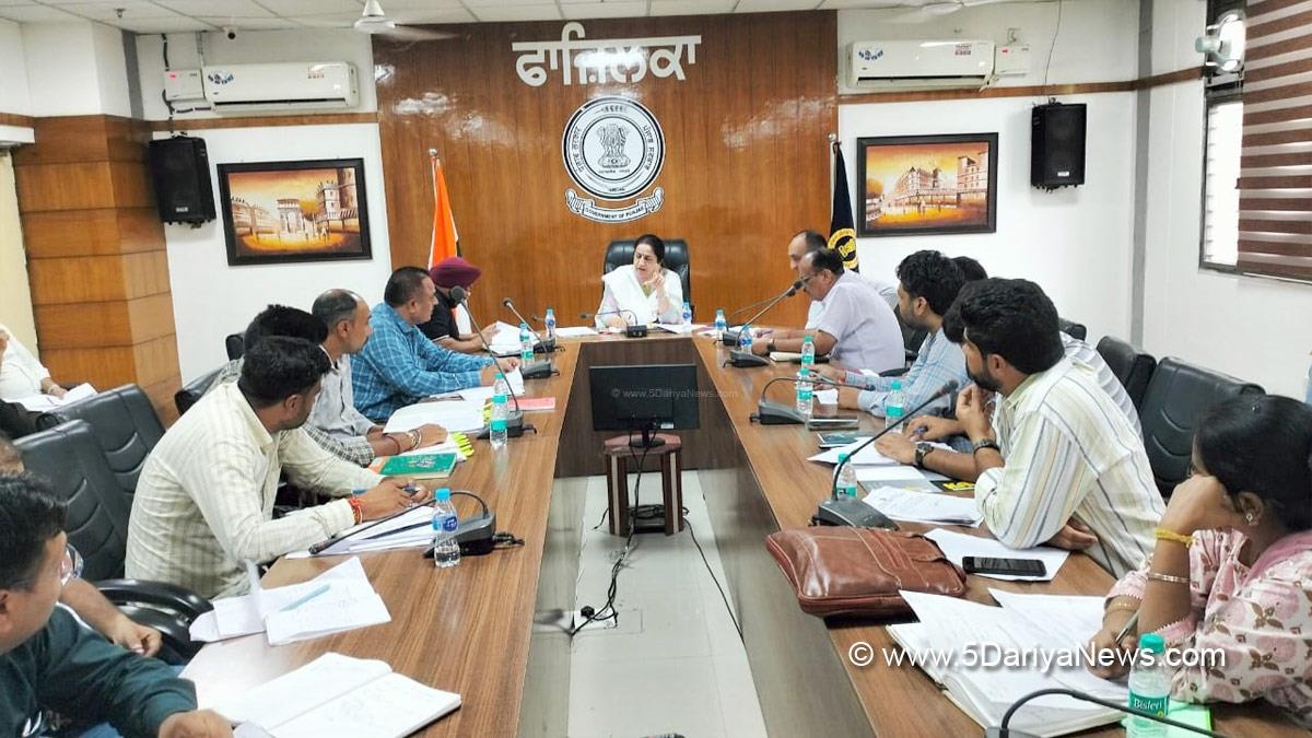 Senu Duggal, DC Fazilka, Fazilka, Deputy Commissioner Fazilka