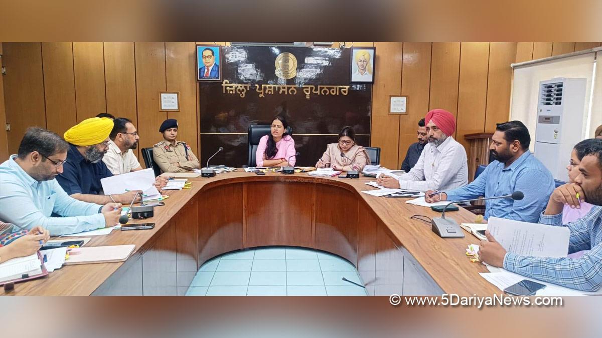 Preeti Yadav, DC Ropar, Dr. Preeti Yadav, Deputy Commissioner Ropar, Rupnagar, Ropar