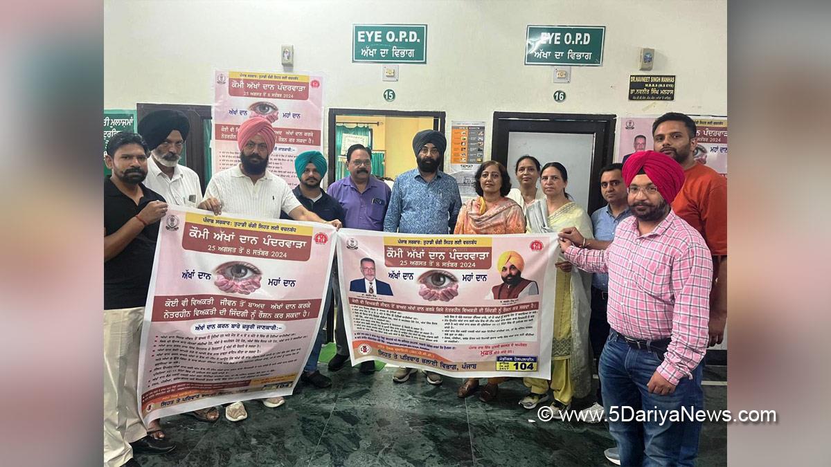 Health, Dr. Gurpreet Singh Rai, Civil Surgeon Tarn Taran, Tarn Taran