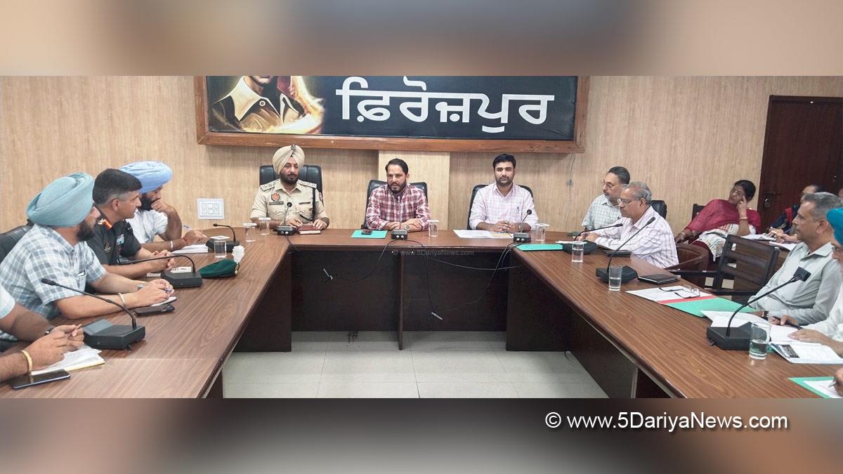 Rajesh Dhiman, DC Ferozepur, Deputy Commissioner Ferozepur, Ferozepur
