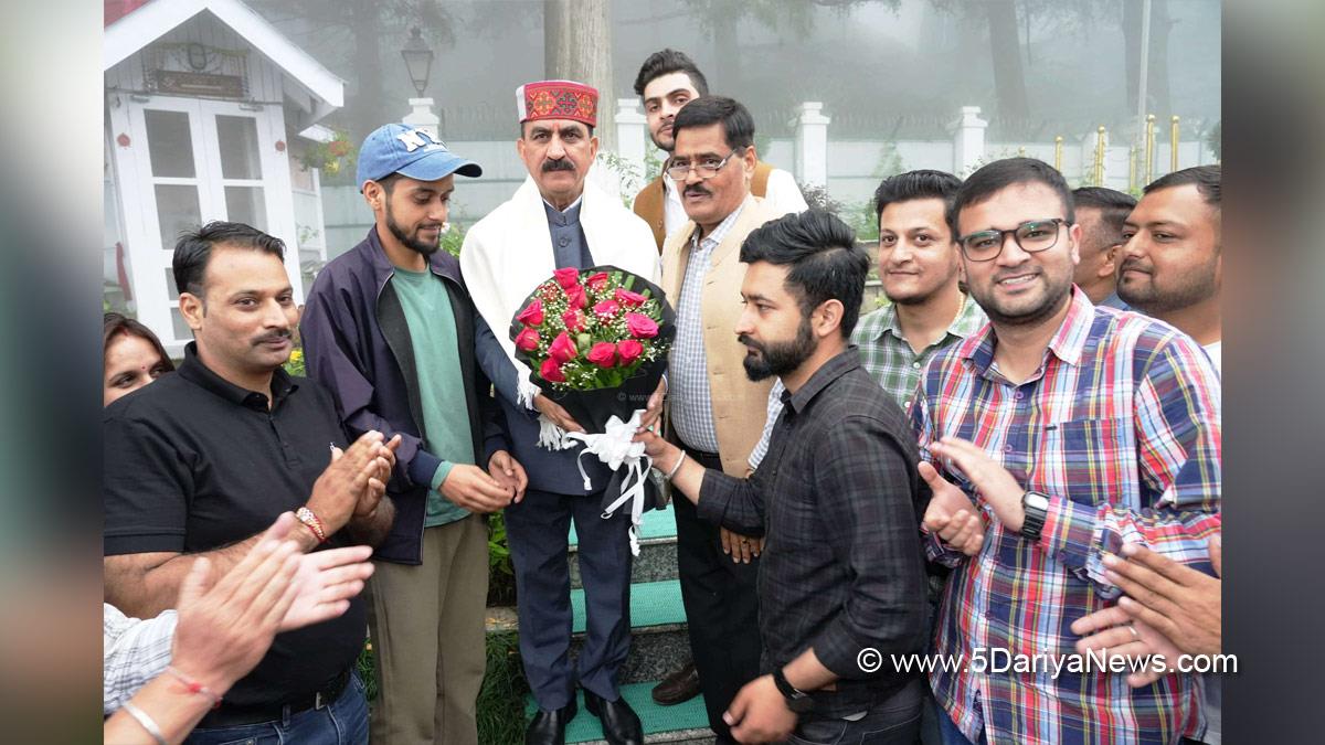Sukhvinder Singh Sukhu, Himachal Pradesh, Himachal, Congress, Indian National Congress, Himachal Congress, Shimla, Chief Minister of Himachal Pradesh