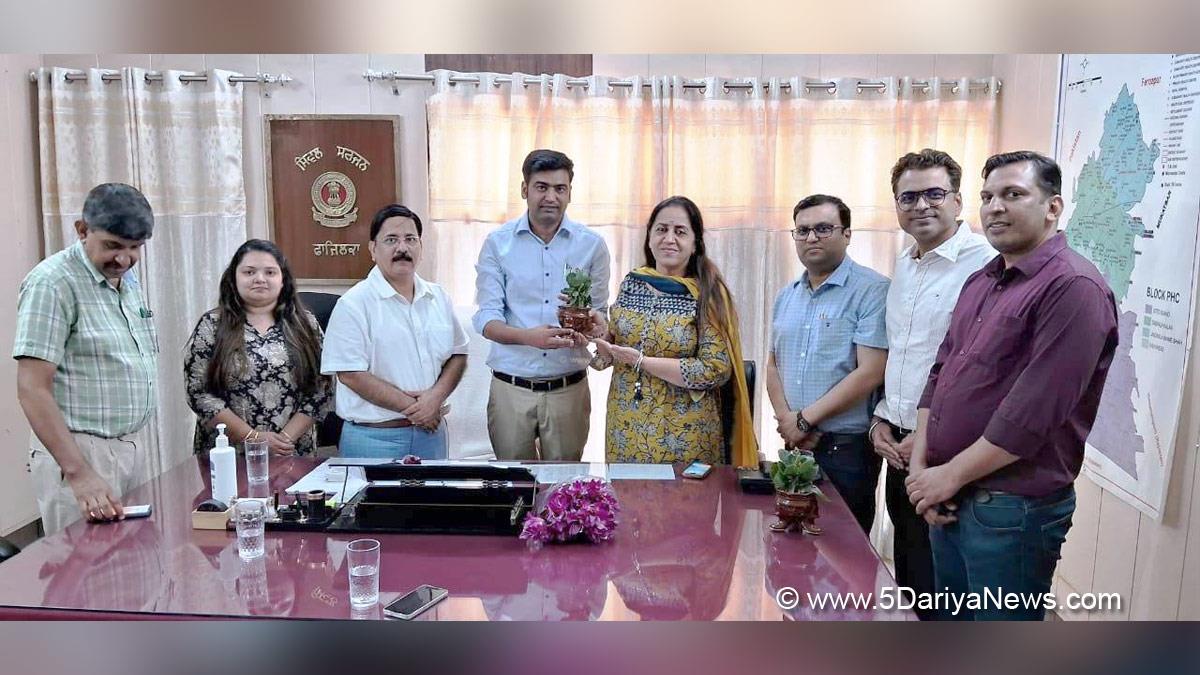Senu Duggal, DC Fazilka, Fazilka, Deputy Commissioner Fazilka