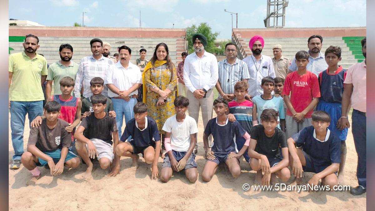 Senu Duggal, DC Fazilka, Fazilka, Deputy Commissioner Fazilka, Sports News, Khedan Watan Punjab Dia 2024, Khedan Watan Punjab Dia, Khedan Watan Punjab Diyan-2024, Khedan Watan Punjab Diyan Season 3
