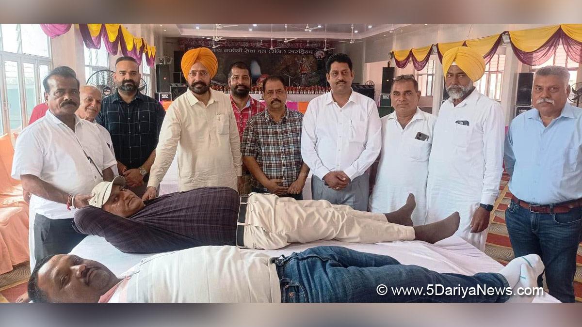 Lakhbir Singh Rai, Fatehgarh Sahib, AAP, Aam Aadmi Party, Aam Aadmi Party Punjab, AAP Punjab, Blood Camp,Blood Donation Camp