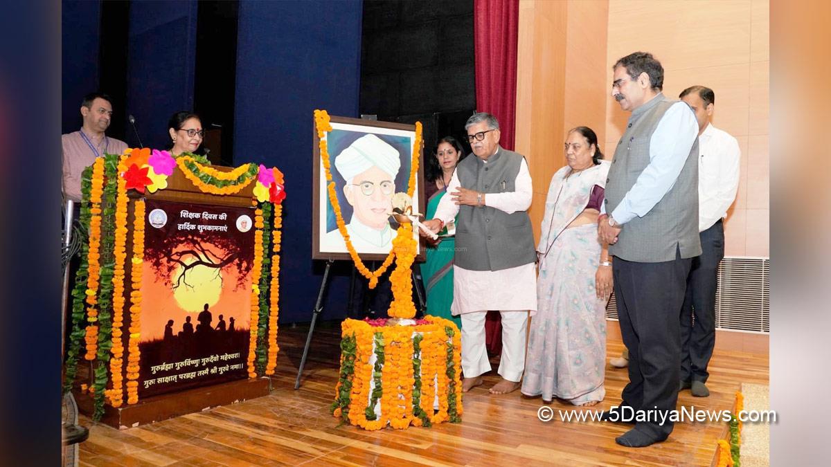 Gulab Chand Kataria, Governor of Punjab, Punjab Governor, Punjab Raj Bhavan, Adviser Rajeev Verma, Chandigarh, Teachers Day, Teachers Day 2024
