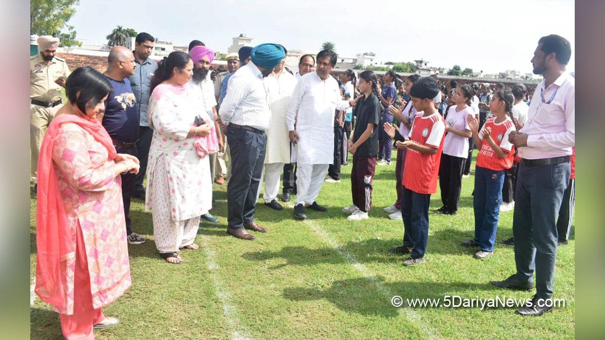 Bram Shanker Jimpa, AAP, Aam Aadmi Party, Aam Aadmi Party Punjab, AAP Punjab, Government of Punjab, Punjab Government, Hoshiarpur, Sports News, Khedan Watan Punjab Dia 2024, Khedan Watan Punjab Dia, Khedan Watan Punjab Diyan-2024, Khedan Watan Punjab Diyan Season 3