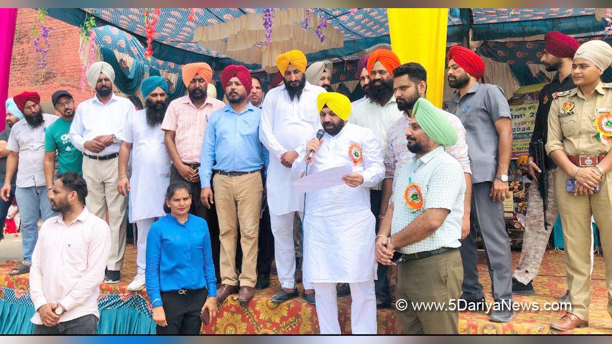 Harbhajan Singh ETO, AAP, Aam Aadmi Party, Aam Aadmi Party Punjab, AAP Punjab, Government of Punjab, Punjab Government, Sports News, Khedan Watan Punjab Dia 2024, Khedan Watan Punjab Dia, Khedan Watan Punjab Diyan-2024, Khedan Watan Punjab Diyan Season 3