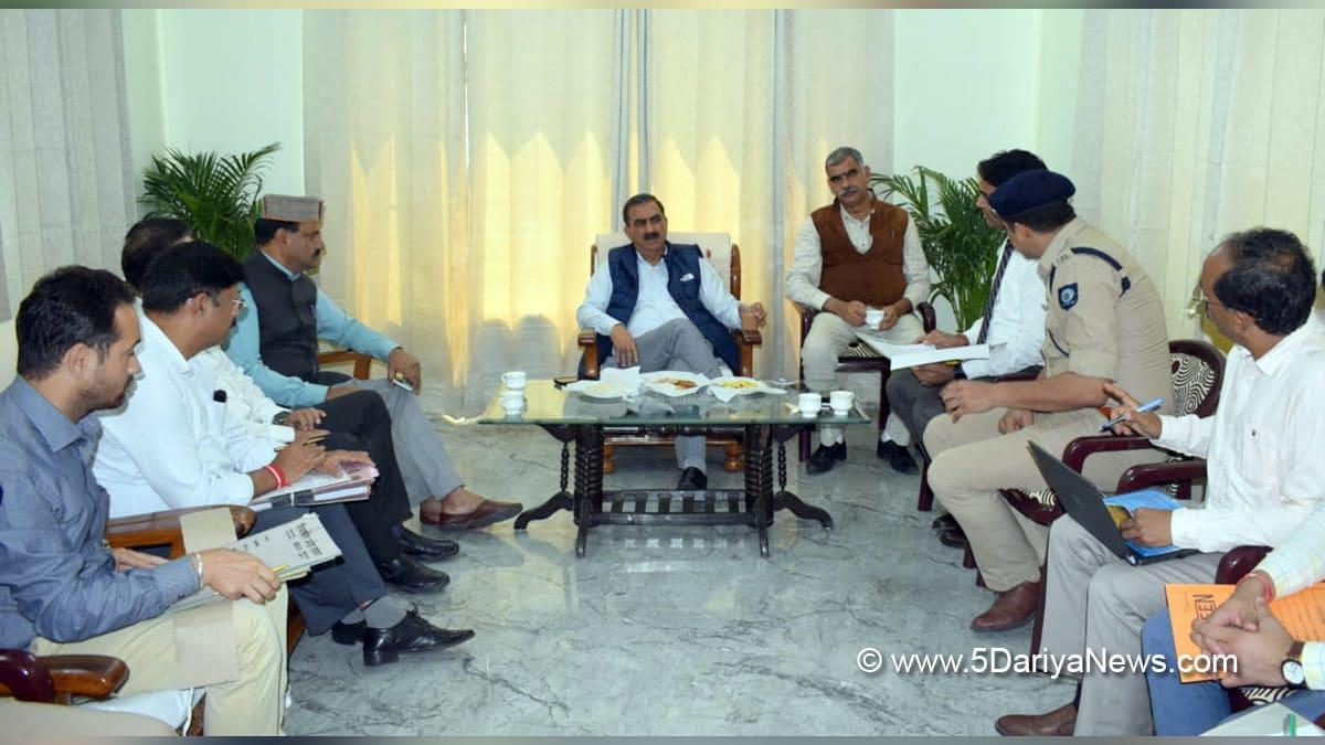 Sukhvinder Singh Sukhu, Himachal Pradesh, Himachal, Congress, Indian National Congress, Himachal Congress, Shimla, Chief Minister of Himachal Pradesh
