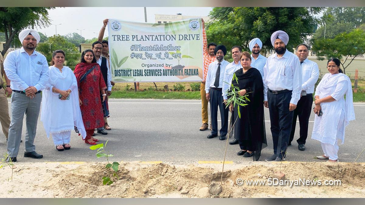 Judiciary, Tree Plantation, Forest Plantation, Plantation forestry, Tree Planting, Tree Plantation Drive, Plants Sapling, Tree Plantation Drive 2024, Fazilka