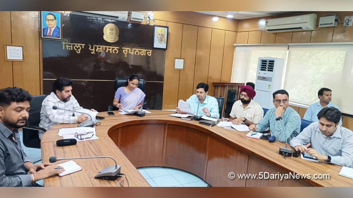 Preeti Yadav, DC Ropar, Dr. Preeti Yadav, Deputy Commissioner Ropar, Rupnagar, Ropar