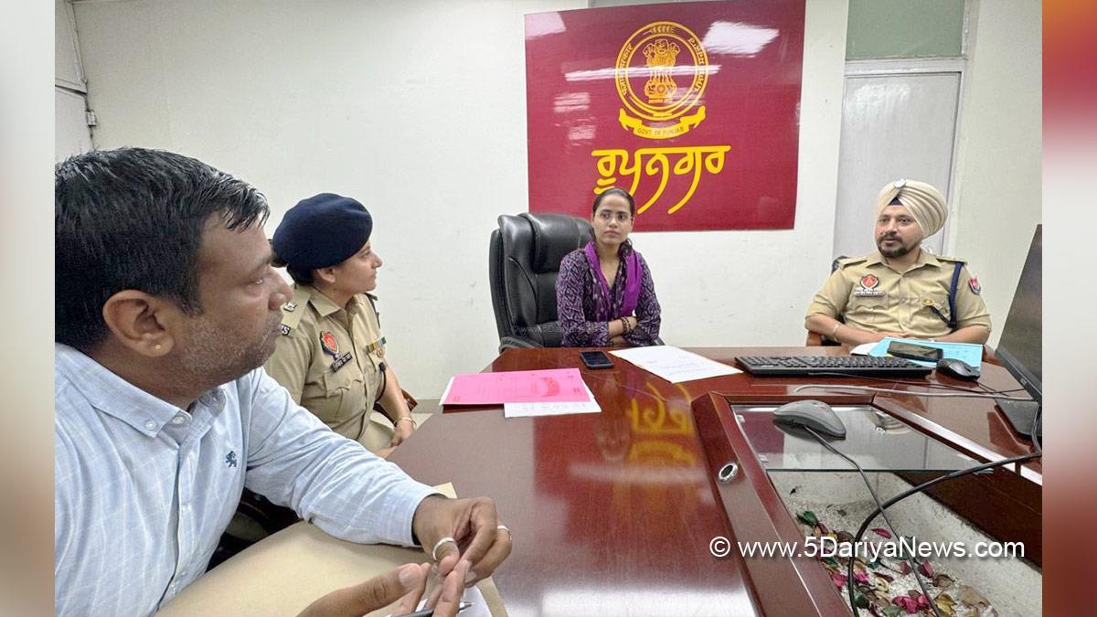 Preeti Yadav, DC Ropar, Dr. Preeti Yadav, Deputy Commissioner Ropar, Rupnagar, Ropar