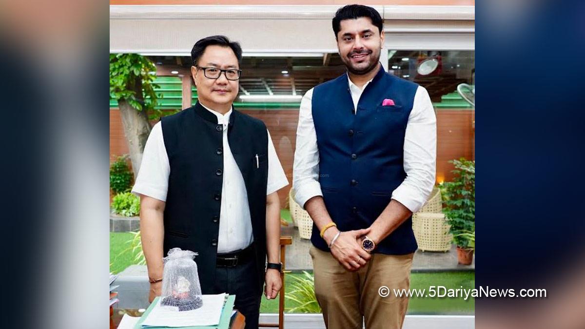 Sukhwinder Singh Bindra, Bharatiya Janata Party, BJP, BJP Punjab, Kiren Rijiju