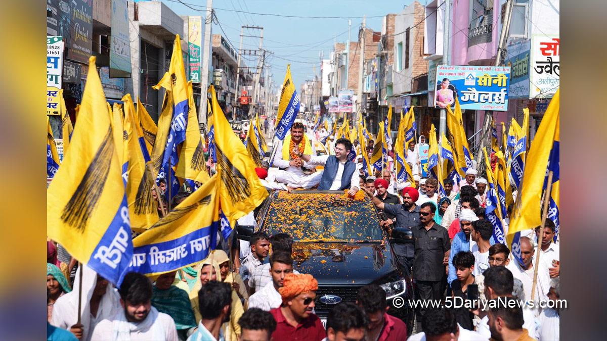 Raghav Chadha, AAP, Aam Aadmi Party, Aam Aadmi Party Punjab, AAP Punjab, Pawan Fauji, Jind