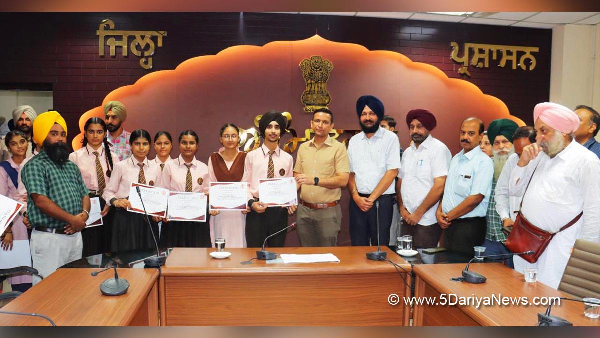 Ghanshyam Thori, DC Amritsar, Amritsar, Deputy Commissioner Amritsar