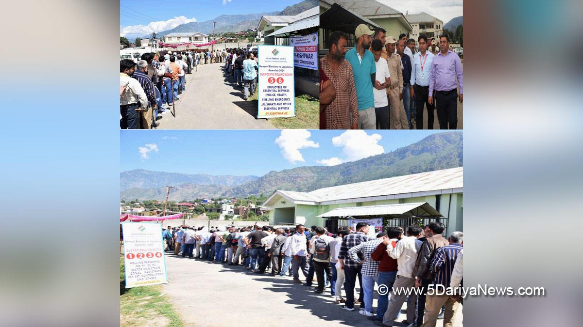 Rajesh Kumar Shavan, Kishtwar, DDC Kishtwar, District Development Commissioner Kishtwar, Kashmir, Jammu And Kashmir, Jammu & Kashmir, District Administration Kishtwar, J&K Assembly Elections 2024