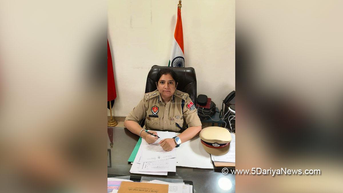 Nilambari Jagdale, DIG Ropar Range, Police, Punjab Police, S.A.S Nagar, Mohali