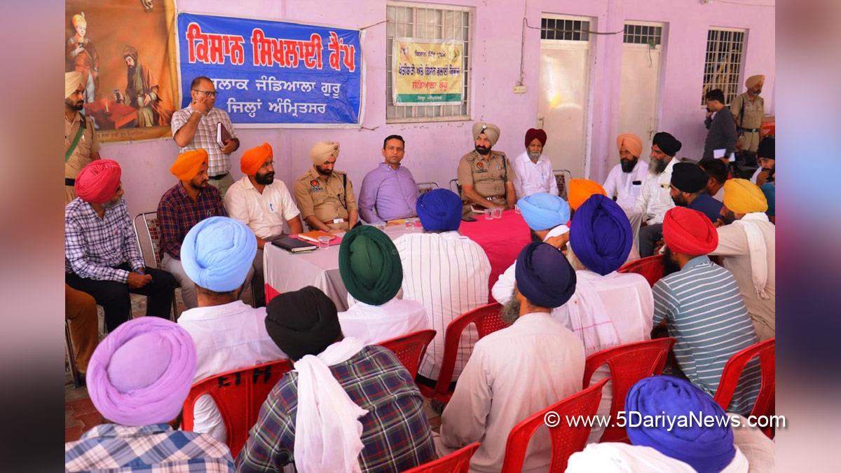 Ghanshyam Thori, DC Amritsar, Amritsar, Deputy Commissioner Amritsar