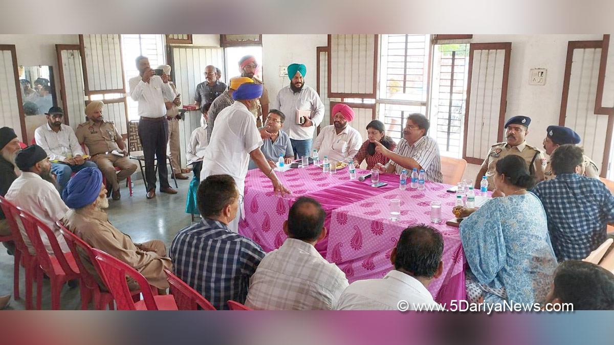 Navjot Pal Singh Randhawa, DC SBS Nagar, Shaheed Bhagat Singh Nagar, Nawanshahr, S.B.S. Nagar, Deputy Commissioner S.B.S. Nagar