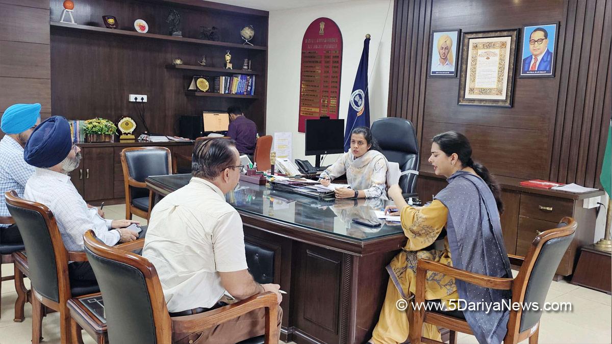 Aashika Jain, DC Mohali, Deputy Commissioner Mohali, S.A.S. Nagar, S.A.S. Nagar Mohali, Mohali, Sahibzada Ajit Singh Nagar