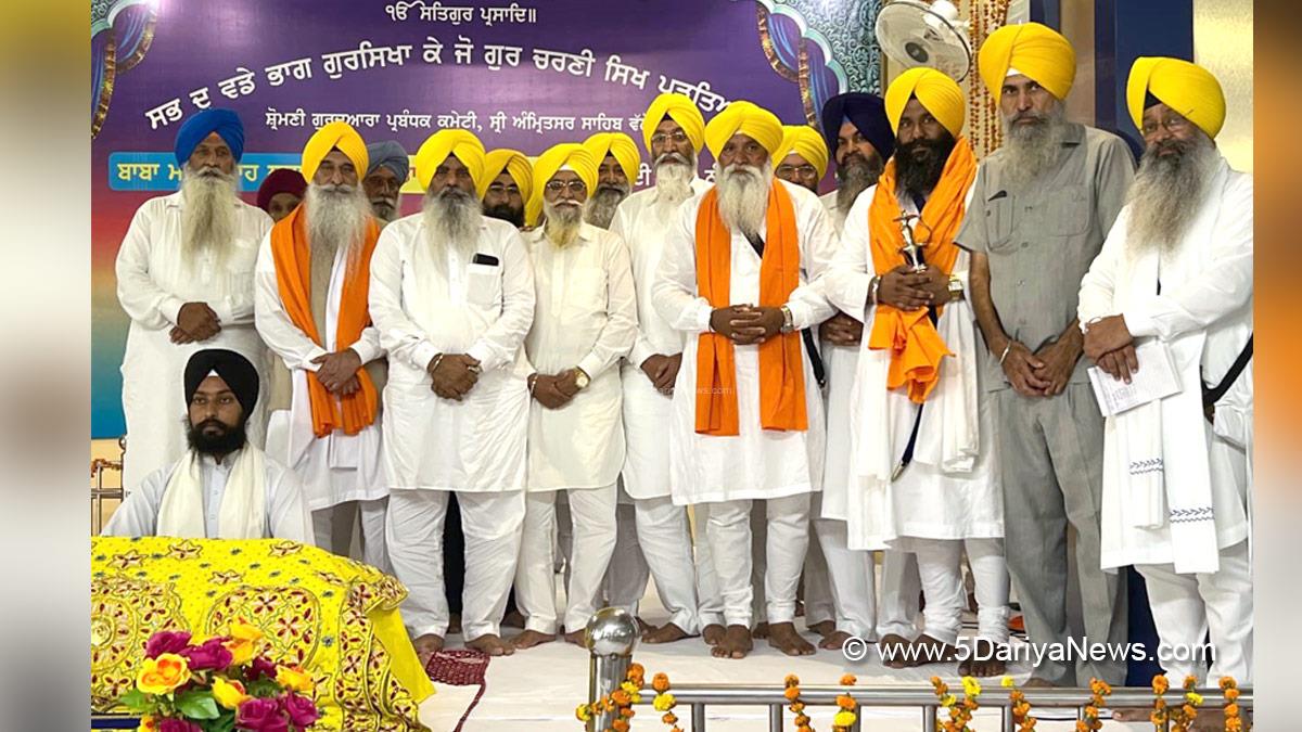 SGPC, Religious, Dharmik, Shiromani Gurdwara Parbandhak Committee, Harjinder Singh Dhami