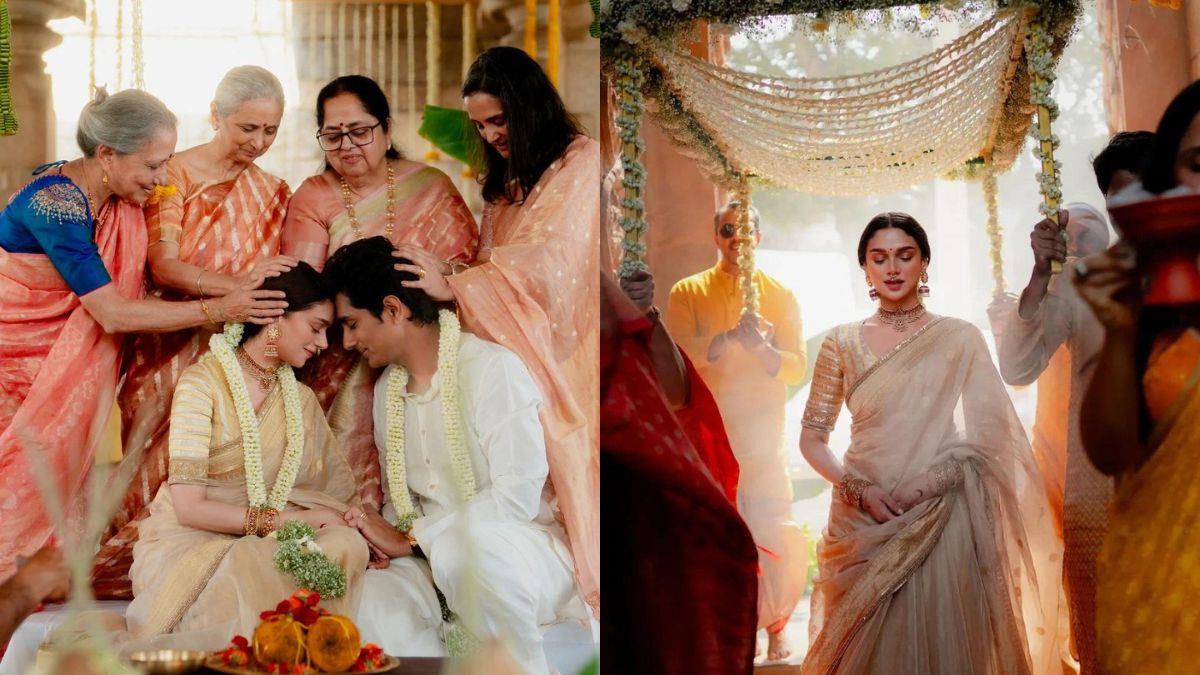 Aditi Rao Hydari And Siddharth Tie The Knot