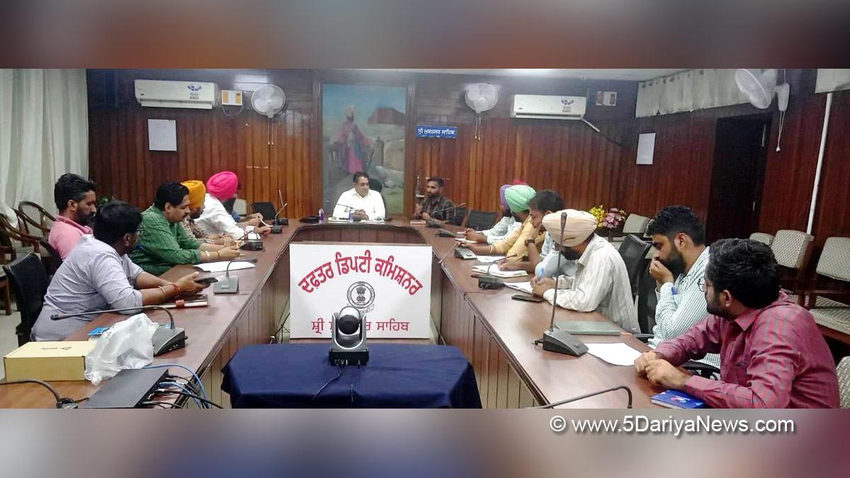 Dr. Sanjeev Kumar, Additional Deputy Commissioner (Z), ADC Sri Mukatsar Sahib, Sri Mukatsar Sahib