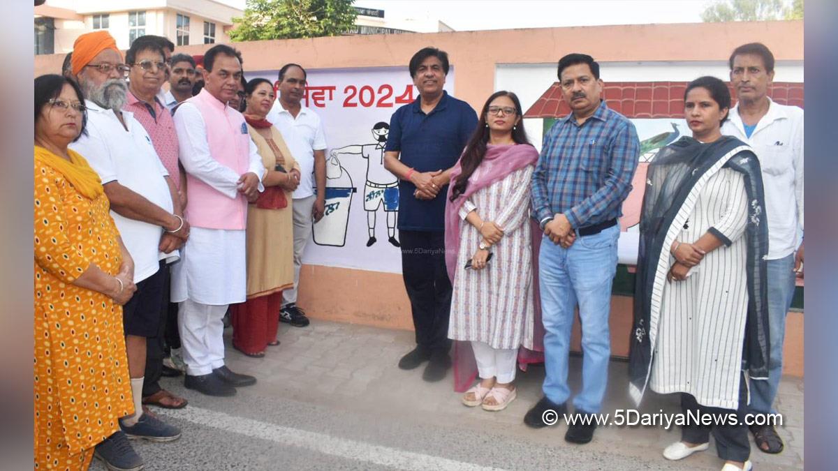 Bram Shanker Jimpa, AAP, Aam Aadmi Party, Aam Aadmi Party Punjab, AAP Punjab, Government of Punjab, Punjab Government, Hoshiarpur, Raj Kumar Chabbewal, Swachhata Hi Sewa