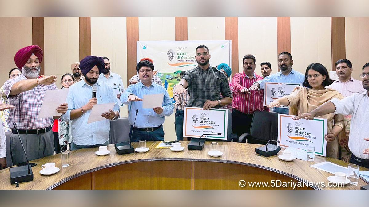 Jitendra Jorwal, DC Ludhiana, Ludhiana, Deputy Commissioner Ludhiana, Swachhata Hi Sewa