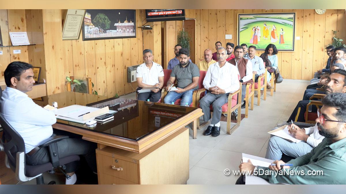 Hemraj Bairwa, Deputy Commissioner Kangra, Himachal Pradesh